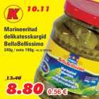 Allahindlus - Marineeritud delikatesskurgid BellaBellissimo