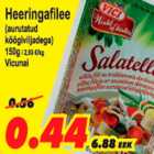 Heeringafilee aurutatud köögiviljadega Viciunai