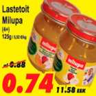 Lastetoit Milupa