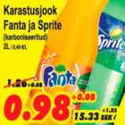 Allahindlus - Karastusjook Fanta ja Sprite