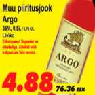 Alkohol - Muu piiritusjook Argo Liviko