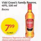 Allahindlus - Viski Grant´s Family Reserve