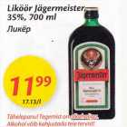 Allahindlus - Liköör Jägermeister