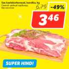Allahindlus - Sea kaelakarbonaad, kondita, kg

