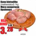Мясо окорочков бройлера