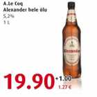 Alkohol - A.Le Coq Alexander hele õlu