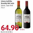Alkohol - Lõuna-Aafrika Drostdy-Hof vein