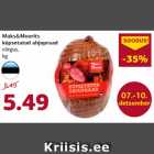 Maks&Moorits
küpsetatud ahjupraad