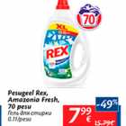 Pesugeel Rex, Amazonia Fresh, 70 pesu