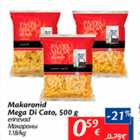 Allahindlus - Makaronid Mega Di Cato, 500 g