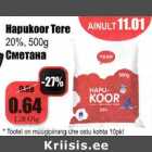 Hapukoor Tere 20%, 500 g