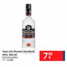 Allahindlus - Vene viin Russian Standard