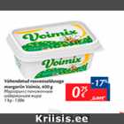 Vähendatud rasvasisaldusega margariin Voimix, 400 g