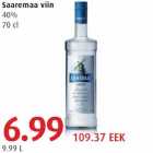 Allahindlus - Saaremaa viin