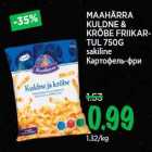 Allahindlus - MAAHÄRRA KULDNE & KRÕBE FRIIKARTUL 750G
sakiline