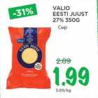 VALIO EESTI JUUST 27% 350 g