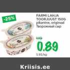 FARMI LAHJA TOORJUUST 150G pikantne, originaal