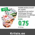 FARMI KODUJUUST 4% 200G hapukoore ja maitserohelisega, krevetimaitseliste nuudlitega 