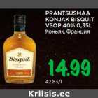 Allahindlus - PRANTSUSMAA KONJAK BISQUIT VSOP 40% 0,35L