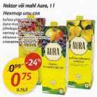 Allahindlus - Nektar või mahl Aura, 1 l