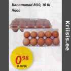 Allahindlus - Kanamunad M10, 10 tk

