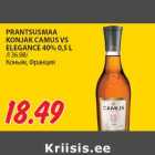 PRANTSUSMAA
KONJAK CAMUS VS
ELEGANCE