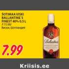 Allahindlus - ŠOTIMAA VISKI
BALLANTINE´S
FINEST 