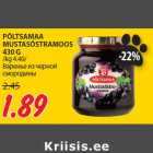 PÕLTSAMAA
MUSTASÕSTRAMOOS
430 G