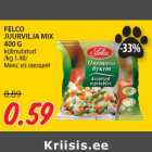 Allahindlus - FELCO
JUURVILJA MIX
400 G