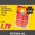 ELPOZO
SALCHICHON
SALAAMI 100 G