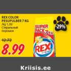 Allahindlus - REX COLOR
PESUPULBER 7 KG