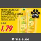 Allahindlus - FRUCTIS OIL REPAIR
KUIVADELE JA
KAHJUSTATUD JUUSTELE