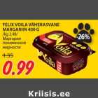 Allahindlus - FELIX VOILA VÄHERASVANE
MARGARIIN 400 G