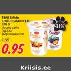 TERE EMMA
KOHUPIIMAKREEM
380 G