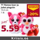 TY Romeo koer ja
Juliet pingviin