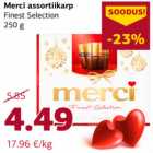 Коробка ассорти Merci