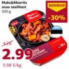 Maks&Moorits
asuu sealihast
500 g