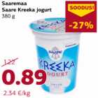 Saaremaa
Saare Kreeka jogurt
380 g
