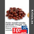 Allahindlus - Dražee mandel tumedas 
šokolaadis V.Pergale, 1 kg
