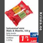 Suitsutatud vorst Maks & Moorits, 550 g 