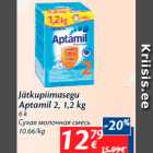 Allahindlus - Jätkupiimasegu Aptamil 2, 1,2 kg
6 k