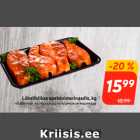 Магазин:Hüper Rimi,Скидка:«Бабочка» из лосося в апельсиновом маринаде