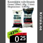 Koorejäätis vahvlitopsis
Grossi
