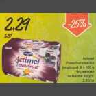 Actimel Powerfruit mustika joogijogyrt, 8x100g