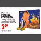 Praline kompvekid 200g