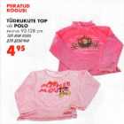 Tüdrukute Top või Polo 92-128cm