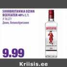 SUURBRITANNIA DZINN
BEEFEATER 40% 0,7L