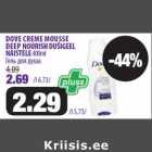 DOVE CLEAN COMFORT
DUŠIGEEL MEESTELE 400ml