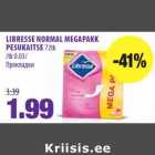 LIBRESSE NORMAL MEGAPAKK
PESUKAITSE 72tk