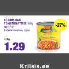 Allahindlus - COROOS OAD
TOMATIKASTMES 840g